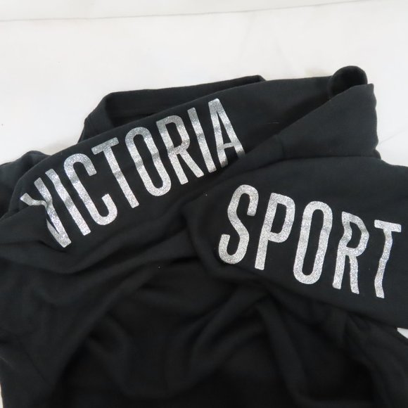 Victoria Sport Short Black Shirt Sz. M - Picture 6 of 6